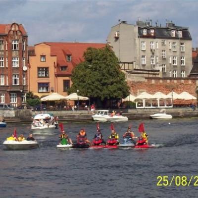 WSPÓLNE ĆWICZENIA RATOWNICZE W GDAŃSKIM WOPR-PSP-OSP, 22.09.2007 MARTWA WISŁA GDAŃSK